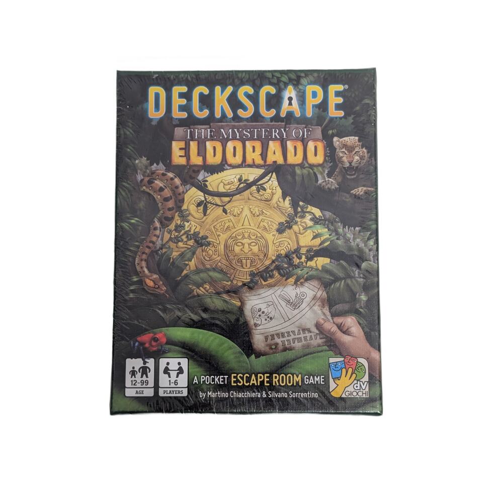 Deckscape: The Mystery of Eldorado Card Game Board Game Shrinkwrap